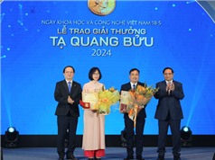 Hai nhà khoa học được trao giải thưởng Tạ Quang Bửu năm 2024